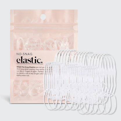 Clear No-Snag Elastics 100pc Set