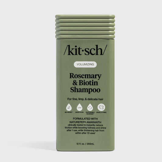 Kitsch Rosemary & Biotin Shampoo bottle on a white background