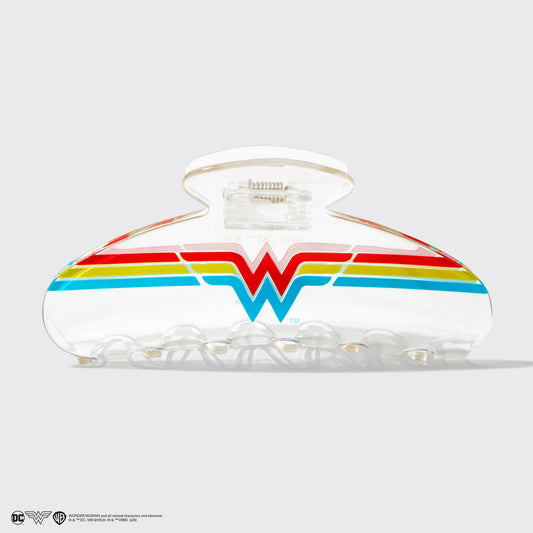 Kitsch x Wonder Woman Claw Clip Clear - hero product shot