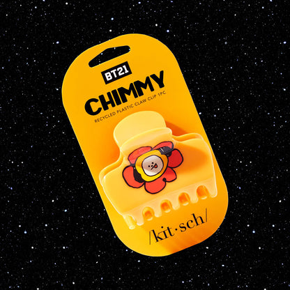 Kitsch x BT21 CHIMMY Cloud Claw Clip - packaging flat lay