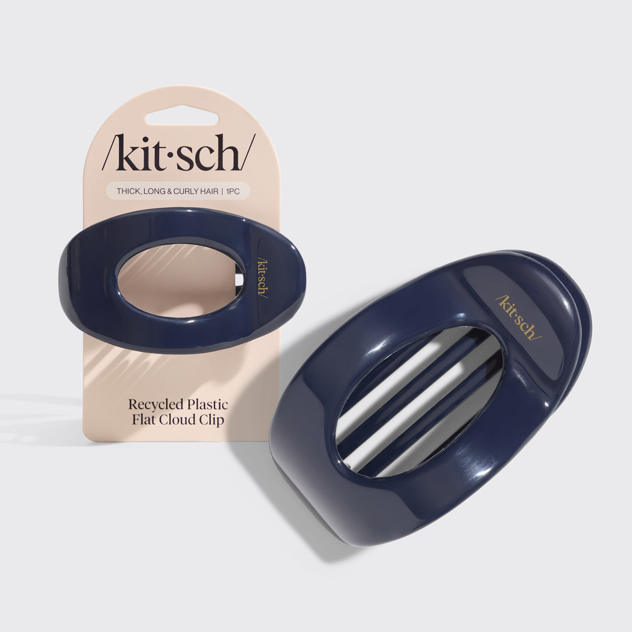 KITSCH Blue Orchid Flat Cloud Clip Large — hero product shot